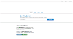 Desktop Screenshot of domainiq.com
